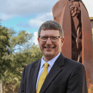 Chris Mueller, Vice President for Development & Alumni Relations, Interim Chief Financial Office