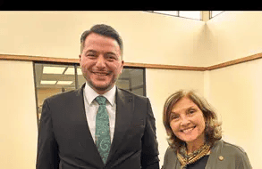 Getoar Mjeku and Dr. Cottrell