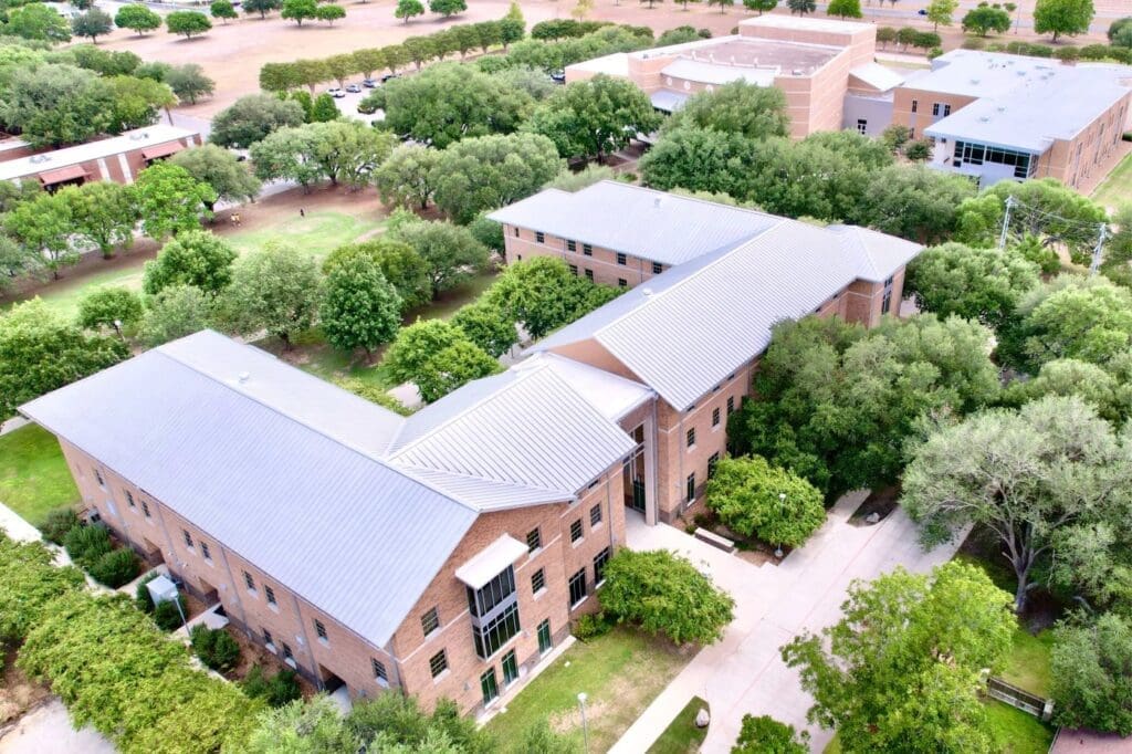 Centennial hall from above