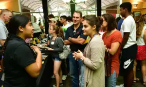 a TLU career fair