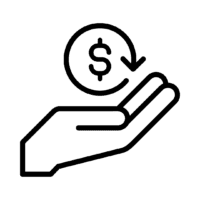 Endowment donation icons